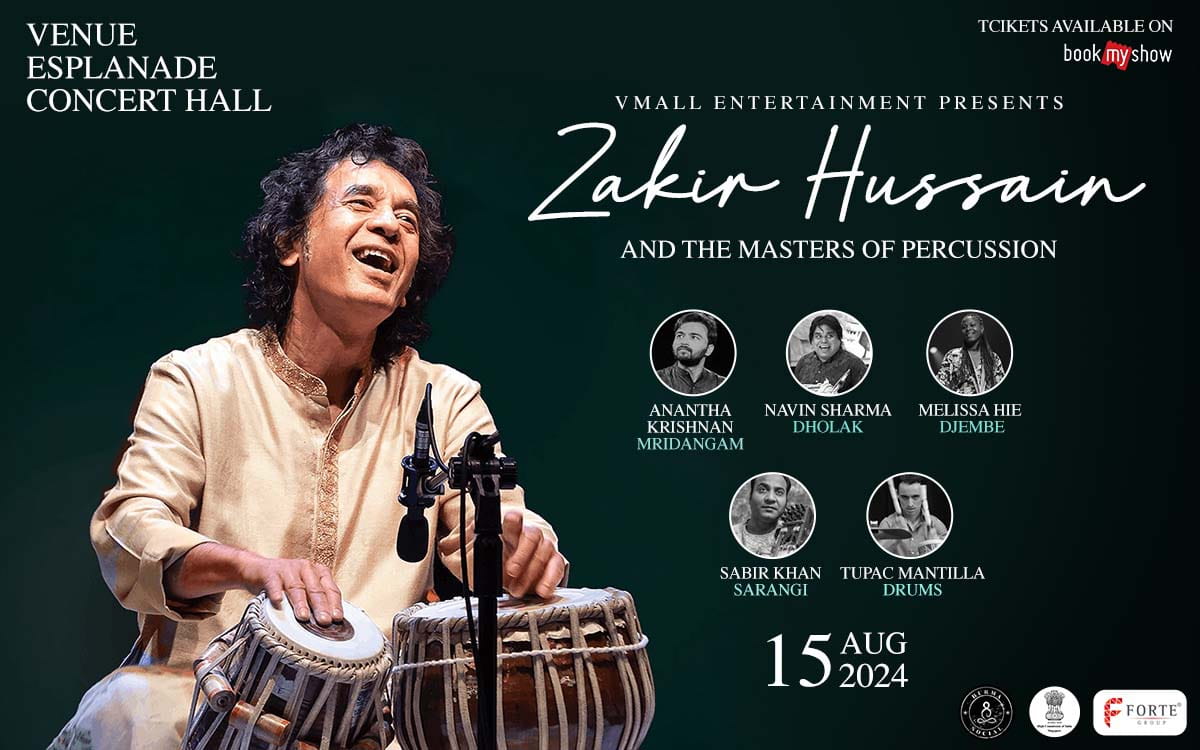 Zakir Hussain & Masters Of Percussion - Esplanade